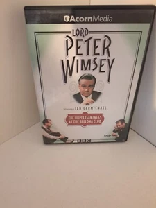 LORD PETER WIMSEY - UNPLEASANTNESS AT BELLONA CLUB rare dvd Set IAN CARMICHAEL - Foto 1 di 1