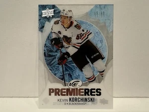 2023-24 Cubierta superior Ice Kevin Korchinski Ice Premiers Rookie/99 #241 ¡Hockey NHL! - Imagen 1 de 18