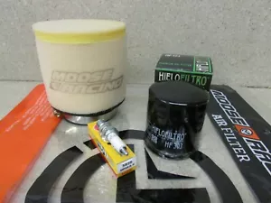 93-99 KAWASAKI KLF400 KLF 400 BAYOU TUNE UP KIT AIR FILTER OIL FILTER SPARK PLUG - Picture 1 of 1