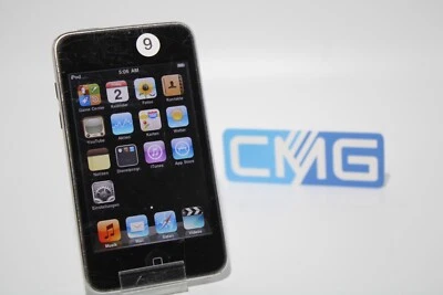 Apple iPod touch 2.Generation Schwarz 8 GB 2G WLAN Displayrisse funktionstüchtig - Bild 1 von 4