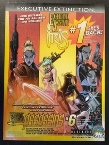 EXECUTIVE ASSISTANT IRIS Issue #1 Comic Book Art ~ Magazine Page PRINT AD - Picture 1 of 1