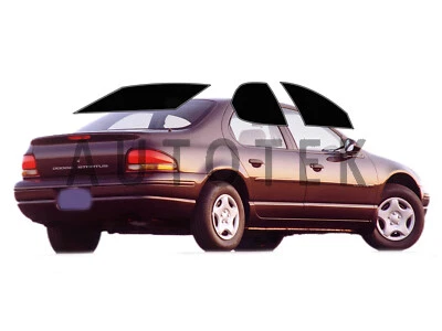 Película para janela PreCut todos os lados qualquer tonalidade para Dodge Stratus Sedan 1995-2000 - Imagem 1 de 4