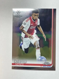 2019-20 Topps Chrome Champions League David Neres Ajax #9 - Picture 1 of 1
