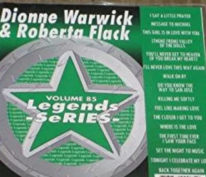 Karaoke Dionne Warwick Roberta Flack CDG WALK ON BY Say A Little Prayer - Imagen 1 de 1