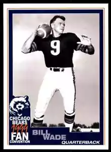 1999 Chicago Bears Fan Convention Bill Wade TRES RARE Vanderbilt Commodores - Photo 1 sur 3