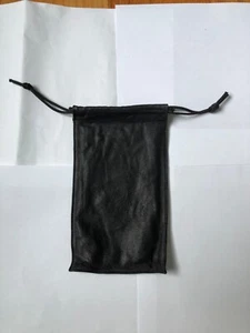 BOLSA CON CORDÓN PIPA PARA FUMAR DE CUERO "KENT" TABACO E. Hecha en EE. UU. - Imagen 1 de 4