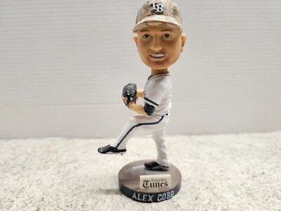 Alex Cobb Tampa Bay Rays MLB SGA Bobblehead  Military Appreciation - Image 1 of 4
