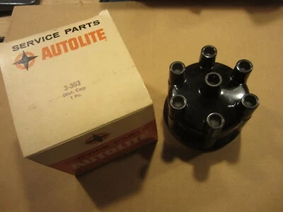 1960-1963 Dart Plymouth Lancer Valiant Dodge camión 6 tapa de distribuidor Autolite Foto 1 de 2
