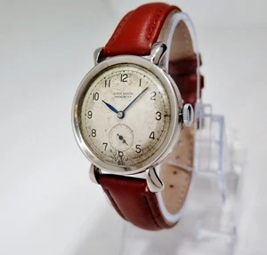 Ulysse Nardin Chronometer Manual Wind, Art Deco, Rare mens watch vintage 1940's - Picture 1 of 14