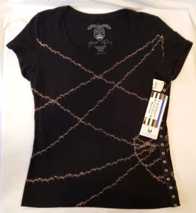 NWT Royal Underground by Nikki Sixx & Kelly Gray Black Shirt - Size L - Picture 1 of 10