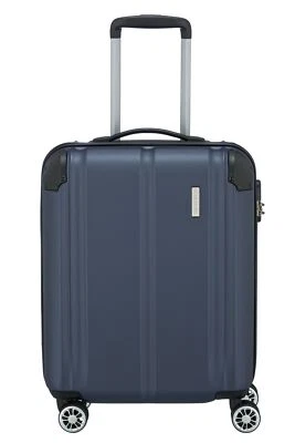 travelite City 4W Trolley S Trolley Marine blau Neu - Bild 1 von 4