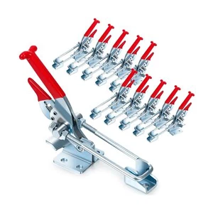 10 Pack 2000lbs Capacity Toggle Clamp Heavy Duty Toggle Latch Clamp Adjustabl... - Picture 1 of 7