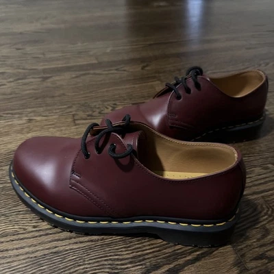 UK 6 US Men’s 7 US Women’s 8 Doc Dr. Martens 1461 Leather Shoes Oxford Original - Image 1 of 4