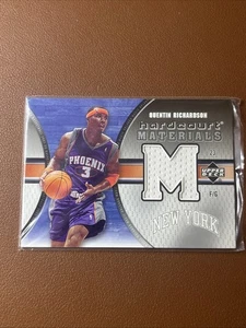 2005-06 Upper Deck Hardcourt- Hardwood Materials Quentin Richardson #HM-QR (MEM) - Picture 1 of 10