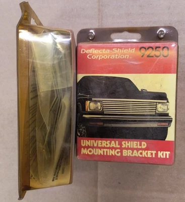 Новый из старых запасов комплект кронштейнов Deflecta-Shield 9250 1980-86 годов выпуска для пикапа Datsun Nissan - Изображение 1 из 2