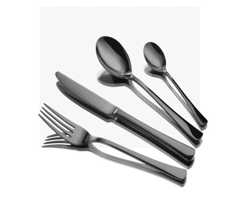 Solex Besteckset Karina PVD Tiefschwarz 60 Teile - Bild 1 von 1