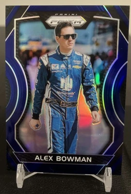 2018 Panini Prizm - Alex Bowman #21 Blue Prizm /99 - Image 1 of 2