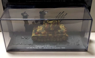 DE AGOSTINI  1:72 MEZZO MILITARE FLAKPANZER  IV WIRBELWIND ARDENNES 1944   ART F - Immagine 1 di 2