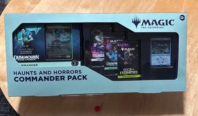 Magic The Gathering MTG Duskmourn Haunts & Horrors Commander Pack Sealed - Image 1 of 4