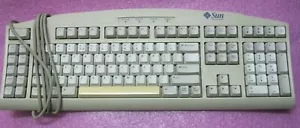 Sun Type 6 Keyboard 320-1270 PC Style Mini-Din8 - Picture 1 of 4