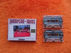 THOMPSON TWINS - THE GREATEST HITS - music double cassette tape - Imagen 1 de 5