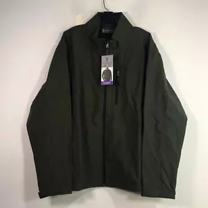 Free Country Soft Shell Zip Jacket, Men's Size XXL - Dark Olive Green - Picture 1 of 10