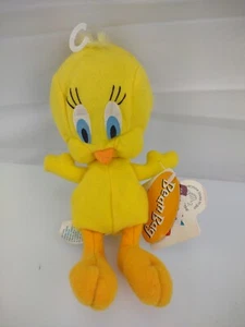 7" Tall Warner Bros. Looney Tunes Tweety Bean Bag Plush Approx  - Picture 1 of 8