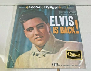 Elvis Presley w/ The Jordanaires Elvis Is Back! LSP-2231 APP-2231 45 RPM 180G - Imagen 1 de 9