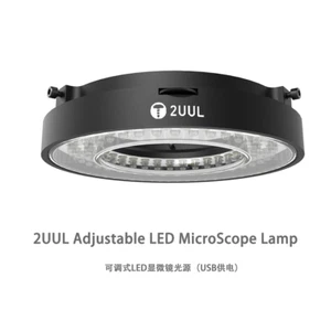 2 UUL Anillo LED Monocular Binocular Microscopio Cámara Lámpara Protección Ocular - Imagen 1 de 10
