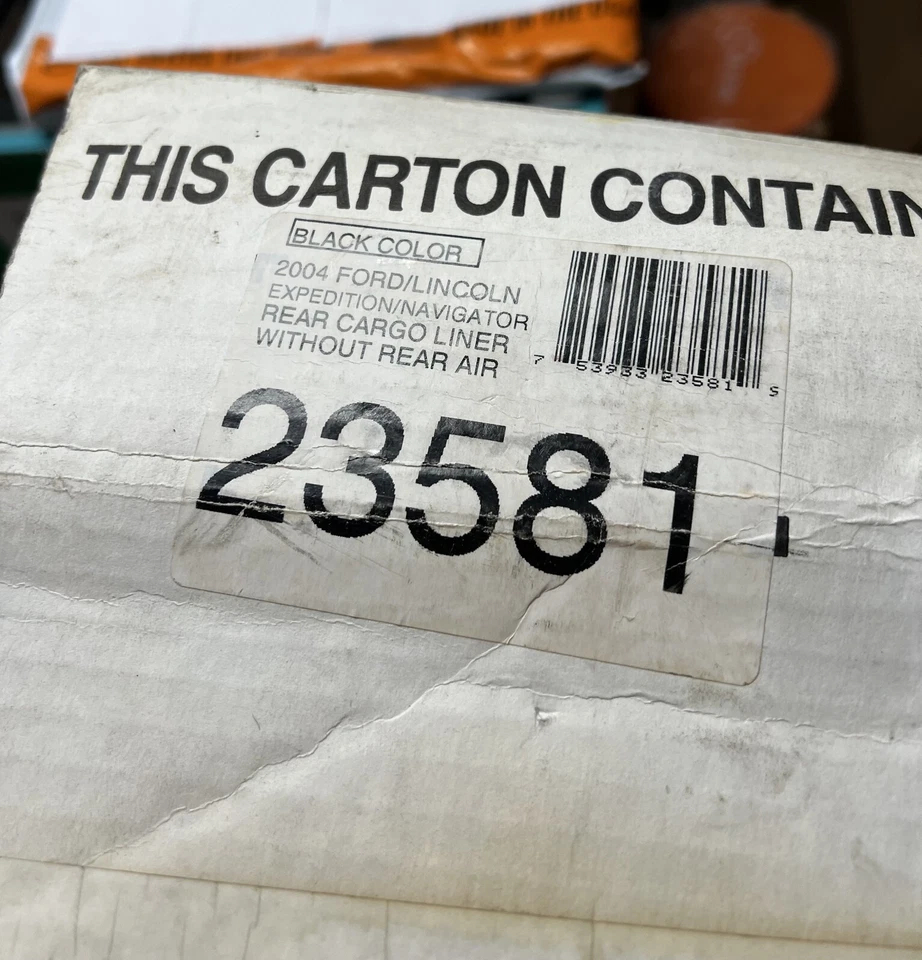 Husky Liners 23581 Rear Cargo Liner 2004 Ford Expedition/Lincoln Navigator OPNBX - Image 1 of 1