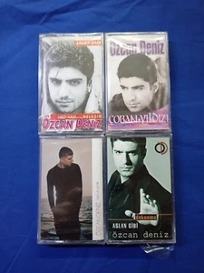 Ozcan Deniz Turkish Original sealed cassettes 4x albums - Picture 1 of 3
