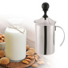  600 Ml Manual Frother Powdered Creamer for Coffee Stainless Steel Milk