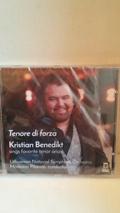 KRISTIAN BENEDIKT Tenore di Forza Sings Favorite Arias CD 2019 DELOS NEW-SEALED! - Picture 1 of 2