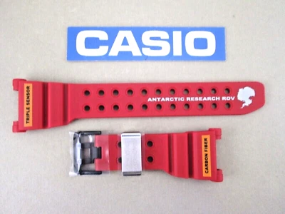 Ремешок для часов G-Shock Frogman GWF-D1000ARR GWFD1000ARR из красной смолы и углеродного волокна - Изображение 1 из 4