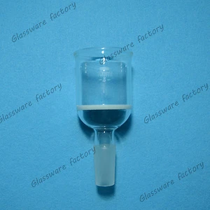 100 ml, 24/40, Glas Buchner Trichter, 3# Grobfilter, Bodenfuge, Labortrichter 24/40 - Bild 1 von 5