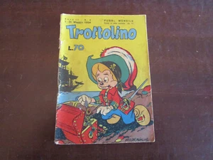 TROTTOLINO N.5 ORIGINALE ED. IL PONTE 1954 CON VOLPETTO !!! - Imagen 1 de 6