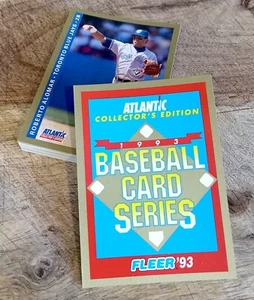 Fleer Baseball Atlantic 1993 edición coleccionista/juego completo (25) casi nuevo-como nuevo - Imagen 1 de 1