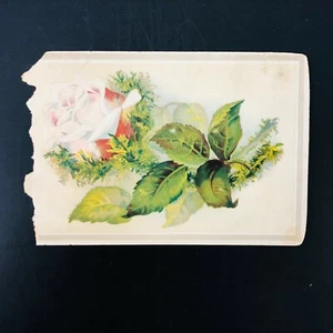 Viktorianisches Sammelalbum Sammelalbum Werbung Rose magische Hefekuchen Chicago Handwerk  - Bild 1 von 5