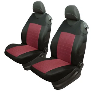 2 Red Front Car Seat Covers for MG ZS HS MG3 MG4 MG5 MG6 TF - Picture 1 of 7