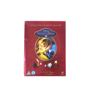 Disney Beauty & the Beast Collector’s Diamond Edition 2-Disc DVD + Book Set New - Image 1 of 4