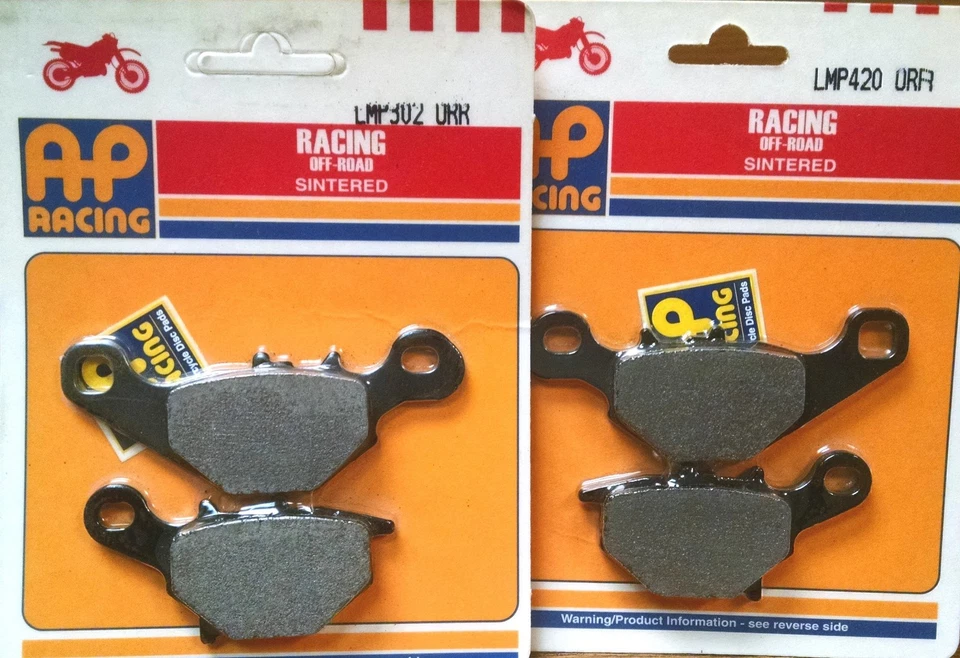 AP Front + Rear Brake Pads Combo SET OF 4 Suzuki RM 85 RM85 2005-23 Hi-Perf - Image 1 of 1