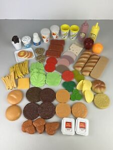 McDonald’s & Subway Play Pretend Food Lot- Burgers, Drinks, Nuggets, Dessert CDI
