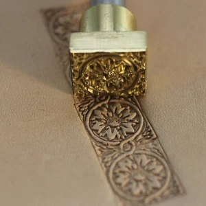 Lederstempelwerkzeug für Lederhandwerk Zum Selbermachen Messingstempel #8 - Bild 1 von 2