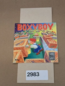 BoxyBoy - Turbo Grafx - Manual Only **NO GAME! - Picture 1 of 4