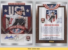2015 Elite Extra Edition USA Baseball 15U Signatures /49 Jonathan Childress Auto