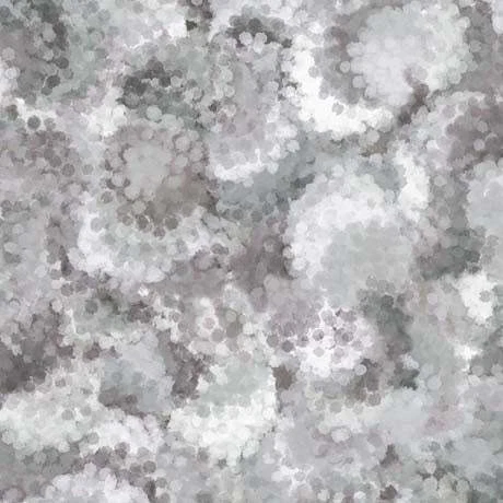 Gray Swirling Textural Print 108" fabric Quilting Treasures, 30171-K Serendipity - Image 1 of 1