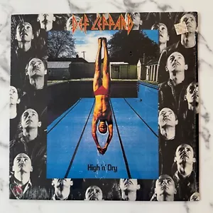 Def Leppard High and Dry 1981 Vinyl LP Record OG Compton Press Shrink NM - Picture 1 of 6