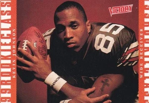 Tarjeta coleccionable de fútbol americano 1999 Upper Deck Victory Kevin Johnson #412 Cleveland Brown - Imagen 1 de 2