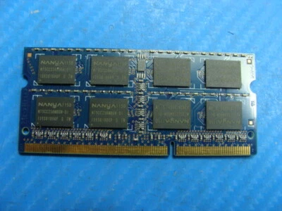 Dell M17x R3 Nanya 4GB 2Rx8 PC3-12800S SO-DIMM Memory RAM NT4GC64B8HG0NS-DI #2 - Image 1 of 2