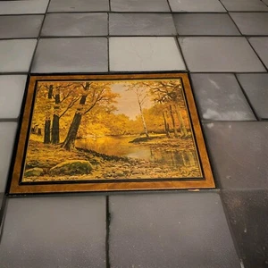 Robert Wood Print On Canvas Landscape - Picture 1 of 5